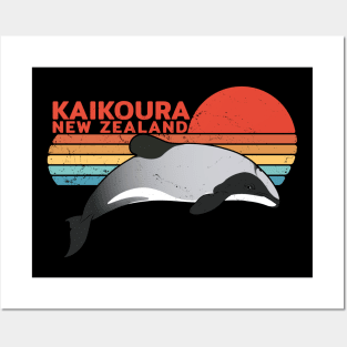 Kaikoura New Zealand Hector's Dolphin Posters and Art